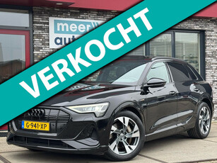 Audi E-tron S-LINE l PANO l LUCHTVERING l SFEER l CARPLAY l ORG.NL l DEALER ONDERHOUDEN l 1e EIG