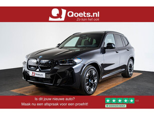 BMW iX3 High Executive 80 kWh Trekhaak - Panoramadak - Frozen Grey exterieur - Elektrisch verwarmde voorstoelen - Getinte Ruiten - Driving Assistant Professional - Active Protection - Automatisch dimmende binnen/buitenspiegel -