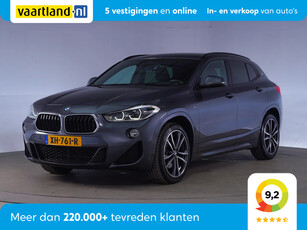 BMW X2 sDrive20i High Executive M-pakket Aut. [ Leder Prof nav Cam HK-audio ]