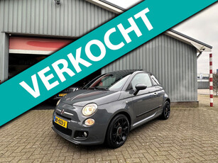 Fiat 500 0.9 TwinAir Turbo 500S |Panoramadak| Leer| Stoelverwarming| PDC| Navi| Blue&ME|