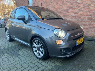 Fiat 500 0.9 TWINAIR Turbo sport cabrio xenon leer PDC 62000 km