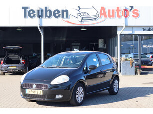 Fiat Grande Punto 1.4-16V Dynamic Cruise control, Climate control, Radio cd speler, Panoramadak, Schuif- kanteldak