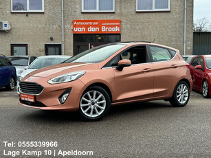 Ford Fiesta 1.0 EcoBoost Titanium 101Pk Pano Navi Leder Keyless Led Adapt Cruise Ctr Climate Ctr Full Options