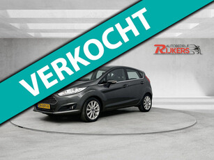 Ford Fiesta 1.0 EcoBoost Titanium 101pk,Cruise Control,Climate Control,Navigatie,Trekhaak,Parkeersensoren Achter,Eerste eigenaar