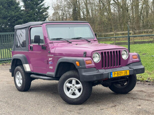 Jeep WRANGLER 2.5 /Soft top/Uniek/Leuke kleur/