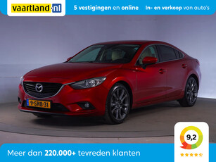 Mazda 6 2.0 HP GT-M [ Xenon Leer Navi Stoelverwarming ]