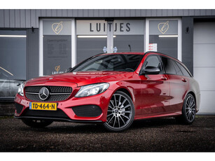 Mercedes-Benz C-klasse Estate 200 AMG Premium Plus Night-edition I Elek.stoelen I Trekhaak I Distronic I 19''