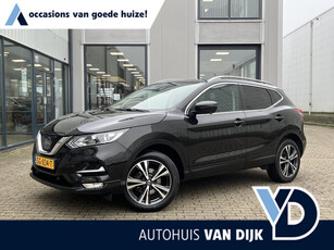 Nissan Qashqai 1.2 N-Connecta | 2e eign./Voll Historie/Navi/Pano-Dak/Camera/18