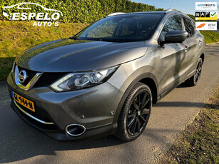 Nissan Qashqai 1.2 Tekna Automaat, NAP, NWE KETTING en Beurt, Panoramadak, Leder, Trekhaak, 360 Camera, Cruise, Led, BT, Lm, Pdc