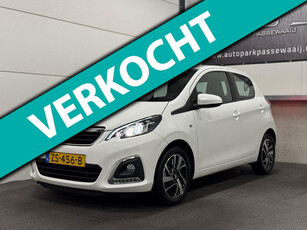 Peugeot 108 1.0 e-VTi Blue Lease Executive Apple Carplay, Cruise/Limiter, NAP, BTW, LED, Elek Ramen, 15 inch, Dealer Onderhouden