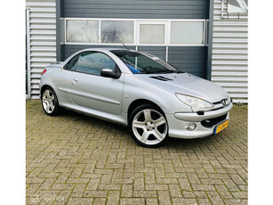 Peugeot 206 CC 1.6-16V Cabrio|Leer|17 Inch|Stoelverw.|Luxe|