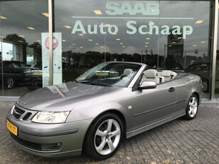 Saab 9-3 Cabrio 1.8t Vector | Rijklaar incl garantie | Nieuwe kap Climate control Cruise control Parkeersensoren