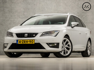 SEAT León ST 1.4 TSI ACT FR Dynamic Sport 150Pk Automaat (PANORAMADAK, NAVIGATIE, CLIMATE, RODE STIKSELS, LEDER/ALCANTARA, STOELVERWARMING, SEAT SOUND, SPORTSTOELEN, LED KOPLAMPEN, GETINT GLAS, CRUISE, NIEUWE APK, NIEUWSTAAT)