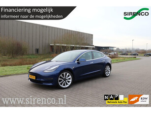 Tesla Model 3 Long Range AWD 75 kWh dual motor leder memory seats panodak autopilot stoelverwarming v+a