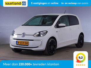 Volkswagen e-Up! e-Up! [ Navi Climate Stoelverwarming ]