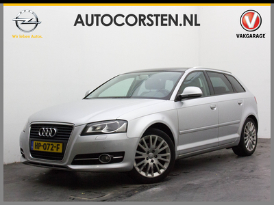 AUDI A3 Sportback 1.4T 126PK Panorama-Dak Ecc Trekhaak PDC Lmv Radio/cd StoelVerwarming Schuifdak cruise Control Attraction 1.4 TFSI Laatste Beurt gehad bij 231.000km Super Nette Audi ! EURO 5