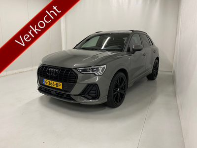 Audi Q3 35 TFSI S Line Pano Matrix B&O 20 Inch Zwart optiek Leer