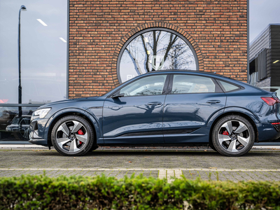 AUDI Q8 ETRON Sportback e-tron 55 quattro S Edition 115 kWh ACC, Panoramadak, trekhaak, 360° camera, Head-up