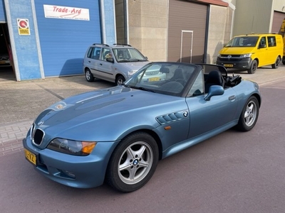 BMW Z3 Roadster 1.9 Cabrio 126.710km NAP Originele auto voor de liefhebber Nieuwe kap, Altijd garage gestald.