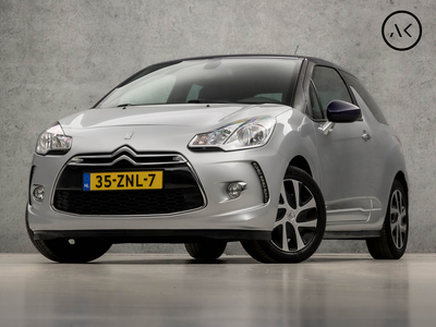 CITROEN DS3 1.2 VTi So Chic (NAVIGATIE, LOGISCH NAP, CLIMATE, GETINT GLAS, ZWART HEMEL, SPORTSTOELEN, ALCANTARA, BLUETOOTH, NIEUWE APK, NIEUWSTAAT)