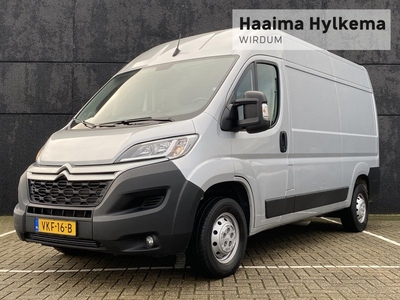 Citroen Jumper 30 2.2 BlueHDi 165 L2H2 Club | Navigatie | Achteruitrijcamera | Comfortstoel | Parkeersensoren | Trekhaak | Weinig kilometers | Grip Control | Airconditioning | Gris Aluminium