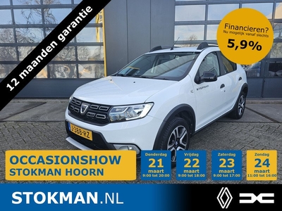 Dacia Sandero 1.0 TCe Bi-Fuel Stepway Serie Limitee 15th Anniv. | Navigatie | Climat Control | Cruise | Parkeersensoren achter | Camera | incl. Bovag rijklaarpakket met 12 maanden garantie |