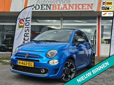 Fiat 500 C 0.9 TwinAir Turbo Sport 85pk BJ.2020 / Navi / Cruise / Xenon / 500S / Carplay Android / Pdc / 16