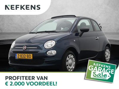 FIAT 500 Hybrid Urban Cabrio 70pk | Airco | Bluetooth | Elektrische Ramen Voor | VAN € 21395 VOOR € 18895