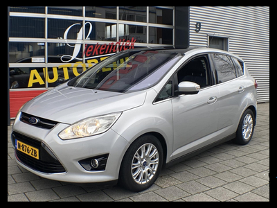 FORD C-MAX 1.6 SCTi Titanium - Panorama dak I Navigatie I Leer I Airco I PDC I Sport velgen I Dealer onderhouden