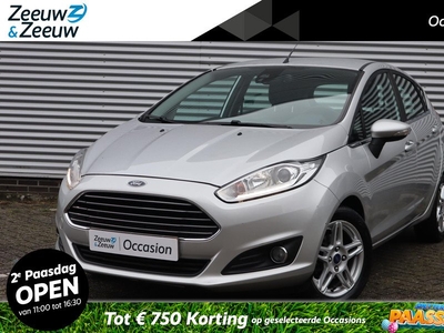 Ford Fiesta 1.0 EcoBoost Titanium Automaat | Cruise Control | Climate Control | Navigatie | Bluetooth | Licht en Regensensor | Parkeersensoren achter