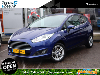 FORD FIESTA 1.0 Titanium 3drs | Airconditioning | Lichtmetalen velgen | Middenarmsteun | Mistlampen voor | LED Dagrijverlichting