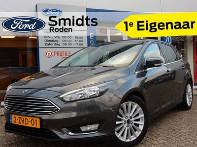 Ford Focus 1.0 125PK Titanium 5drs | Trekhaak | Voorruitverw. | Navigatie | Park assist | dealeronderhouden |