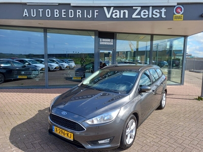 Ford FOCUS Wagon 1.0 Lease Edition, Airco, Multimedia systeem, Navigatie, Cruise control, Stoelverwarming, Parkeersensoren, Lichtmetalen velgen, Nette auto, BOVAG