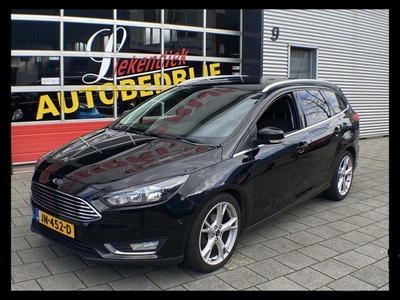 Ford Focus Wagon 1.0 Titanium - Navigatie I Airco I PDC I LED I Sport velgen I Key Less GO I Comfort pakket