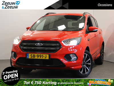 FORD KUGA 1.5 EcoBoost ST Line | Voorruit Verwarming | Elektrische Achterklep | Stoelverwarming | Race Red | Trekhaak | 1800 KG Trekgewicht | Parkeersensoren