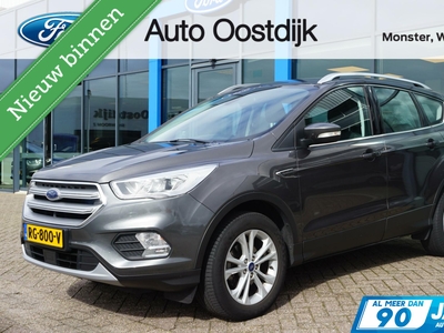 FORD KUGA 1.5 EcoBoost Titanium 120PK Elek. Trekhaak Camera Voorruitverwarming Navi Cruise Parkeersensoren Climate *Dealer Onderhouden*