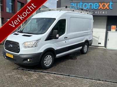 Ford Transit 350 2.0 TDCI L2H2 Trend AIRCO I NAVIGATIE I PDC I TREKHAAK I IMPERIAAL I 3-ZITS I MULTIMEDIA