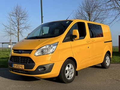 Ford Transit Custom 290 2.0 TDCI L1H1 Limited DC * Airco * Dubbel Cabine * Dealer-Auto! * 1e eigenaar