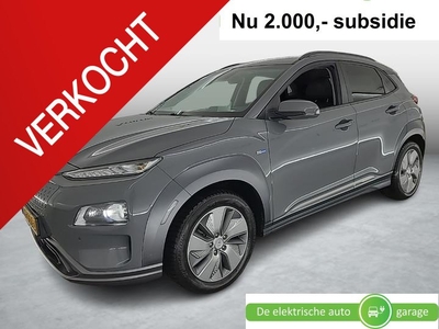 Hyundai Kona EV Premium 64 kWh | na subsidie € 15.950,- | SOH 100 % met certificaat |