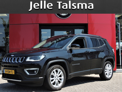 JEEP COMPASS 1.3T Limited 150Pk Automaat | Navi | Clima | Keyless | Camera | Carplay | Xenon | PDC v+a |