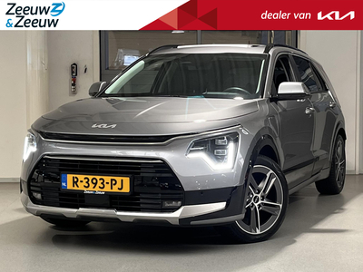 KIA NIRO 1.6 GDi PHEV DynamicPlusLine | Direct leverbaar! | | 18 inch LMV incl. All Season Banden | Schuif-/kanteldak | Stoel/stuurverwarming | Elektrische achterklep | Privacy glass | Navi | Adaptive cruise control | Keyless entry/start | Climate control | Hea...