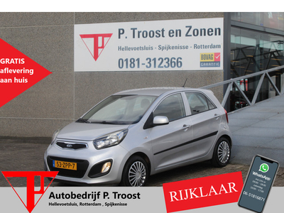 Kia Picanto 1.2 CVVT Automaat LAGE KM STAND!Automaat/Airco/5-deurs/Parkeersensoren/Elektrisch pakket/Stoel in hoogte verstelbaar