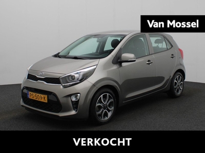 Kia Picanto 1.2 CVVT First Edition AUTOMAAT | Navigatie | Camera | Climate control | Parkeersensoren | LMV |