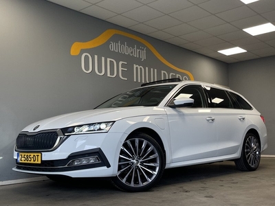 Škoda Octavia Combi 1.4 TSI iV Dodehoeksensoren/Memorystoelen/CantonAudio