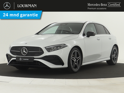 MERCEDES A-KLASSE 180 AMG Nightpakket | Dodehoekassistent | Augmented Reality | Sfeerverlichting | Keyless Go | Stoelverwarming | Parkeerpakket met achteruitrijcamera | Extra USB-poorten |