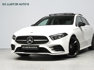 Mercedes A-klasse 200 AMG Sport Edition Automaat 163 PK |PANORAMADAK, SFEER, WIDESCREEN, NAVIGATIE, CRUISE, CAMERA, LED, PDC|