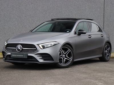 Mercedes-Benz A-Klasse 180 AMG |PANO|CAMERA|CARPLAY|ORIG. NL|STOELVERW.|MOUNTAIN GRAY