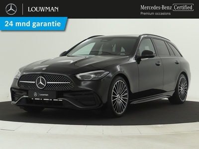 Mercedes-Benz C-Klasse Estate 180 AMG Line | Multispaaks Velgen | Achteruitrijcamera | Apple Carplay | Nightpakket | Inclusief 24 maanden Mercedes-Benz Certified garantie voor Europa.