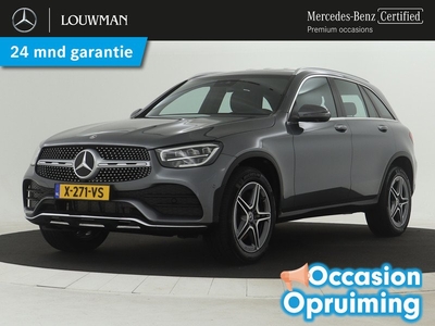 Mercedes-Benz GLC 300 e 4-MATIC AMG Sportpakket | Distronic | Keyless Go | Sfeerverlichting | 360 gr Camera | Dode hoek Ass. | CarPlay | Inclusief 24 maanden Mercedes-Benz Certified garantie voor Europa.