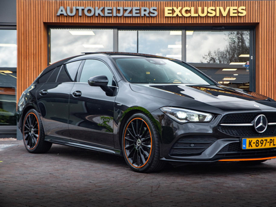 MERCEDES CLA-KLASSE Shooting Brake 200 d AMG Edition 1 Orange